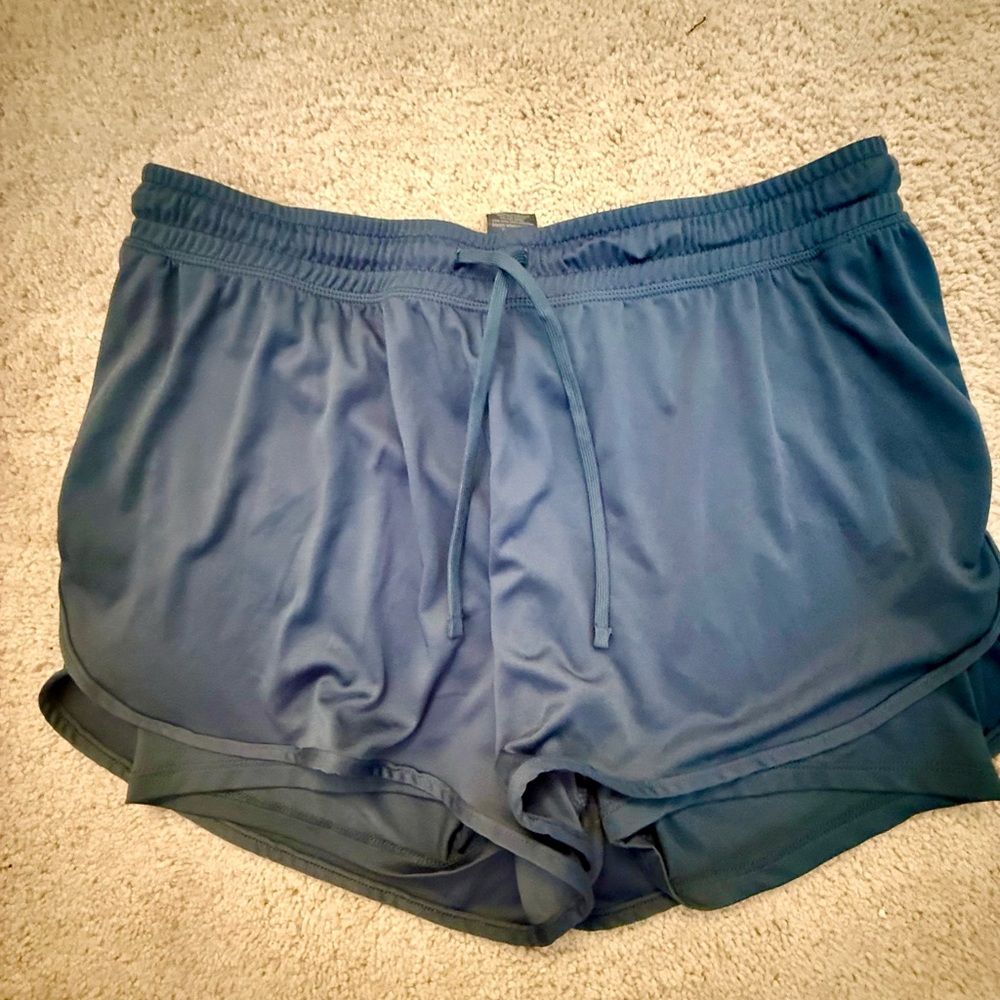 Blue Athletic Shorts